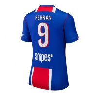 Camiseta Paris Saint-Germain Ferran Torres #9 Primera Equipación Replica 2026-27 para mujer mangas cortas